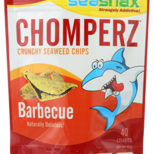 SEA SNAX: Chip Seaweed Chomperz Barbecue, 1 oz