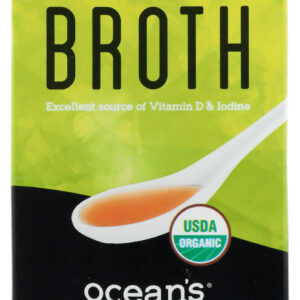 OCEANS HALO: Organic No Fish Broth, 32 oz