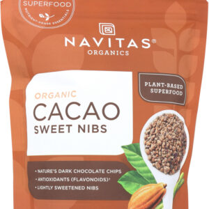 NAVITAS: Nibs Cocoa Sweet Organic, 8 oz