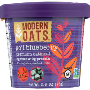 MODERN OATS: Goji Blueberry Premium Oatmeal, 2.6 oz