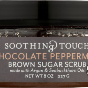SOOTHING TOUCH: Body Scrub Choc Peppermint, 8 oz