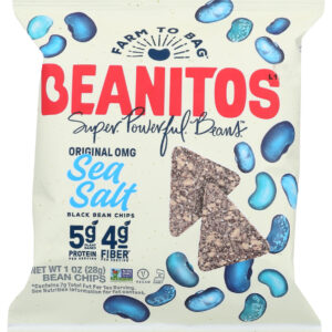 BEANITOS: Original Sea Salt Black Bean Chips, 1 oz