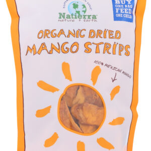 NATIERRA: Organic Dried Mango Strips, 8 oz