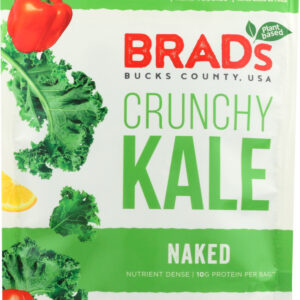 BRADS PLANT BASED: Kale Crunchy Naked, 2 oz