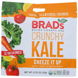 BRADS PLANT BASED: Chip Kale Cheeze It Up, 0.75 oz