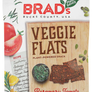 BRADS PLANT BASED: Flats Veggiie Tomato, 3 oz