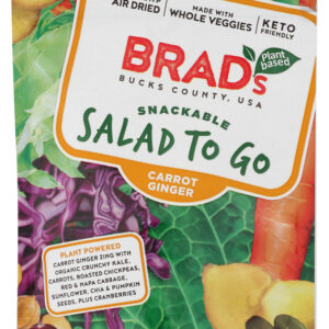 BRADS PLANT BASED: Salad To Go Carrot Ginger, 2 oz