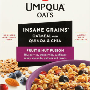 UMPQUA OATS: Insane Grains Fruit Nut Fusion Oatmeal, 11.6 oz