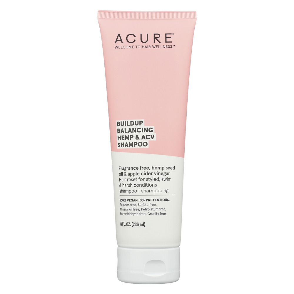 ACURE: Buildup Balancing Hemp Acv Shampoo, 8 fo