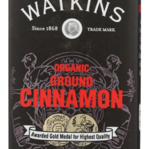 WATKINS: Organic Ground Cinnamon, 2.5 oz