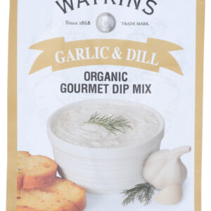 WATKINS: Mix Garlic Dip Org, 0.74 oz