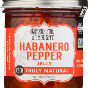 FOOD FOR THOUGHT: Jelly Habanero Pepper, 9 oz