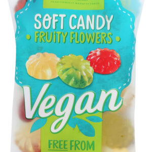 LUEHDERS: Gummis Vegan Fruity Flowers, 2.8 oz