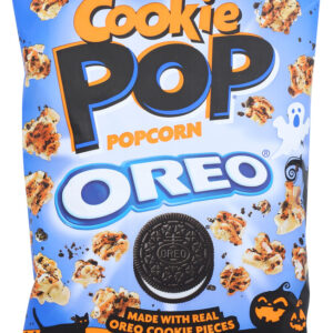 COOKIE POP POPCORN: Oreo Cookie Pop Popcorn Halloween Edition, 5.25 oz