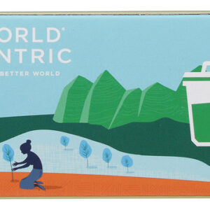 WORLD CENTRIC: Kitchen Waste Bag 13 Gallon, 12 pc