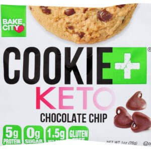 BAKE CITY USA: Cookie Keto Chc Chp, 1 oz
