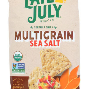 LATE JULY: Multigrain Sea Salt Tortilla Chips, 7.5 oz