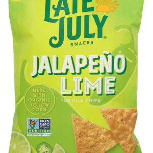 LATE JULY: Jalapeno and Lime Tortilla Chips, 7.8 oz