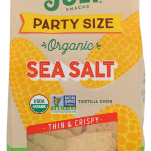 LATE JULY: Organic Restaurant Style Sea Salt Tortilla Chips, 14.75 oz