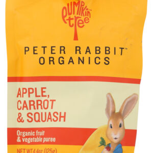 PETER RABBIT: Baby Carrot Squash Apple Organic, 4.4 oz