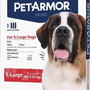 PETARMOR: Drops Petar Dog 89-132Lbs, 3 do