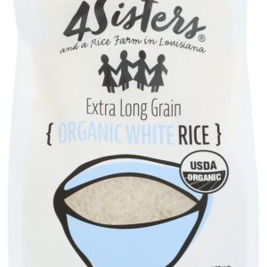 4SISTERS: Rice White Long Grain Org, 2 lb