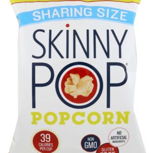 SKINNY POP: Popcorn Original Sharing Size, 6.7 oz