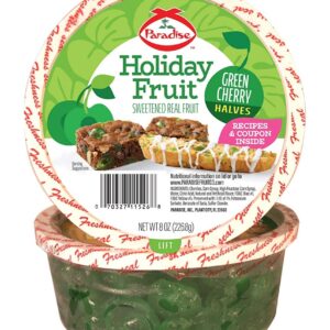 PARADISE: Fruit Grn Cherry Halv, 8 oz