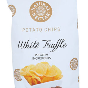 NATURAL NECTAR: White Truffle Potato Chips, 5 oz