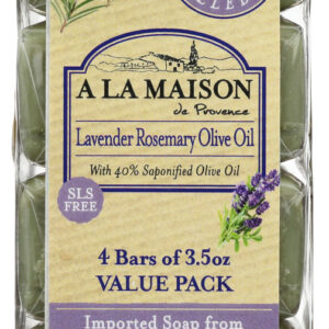 A LA MAISON: Rosemary Lavender Soap Bar, 14.1 oz