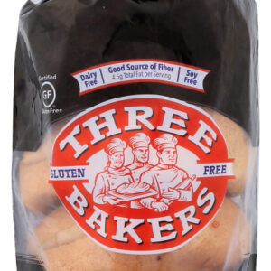 THREE BAKERS: Brioche Sandwich Rolls, 9.9 oz