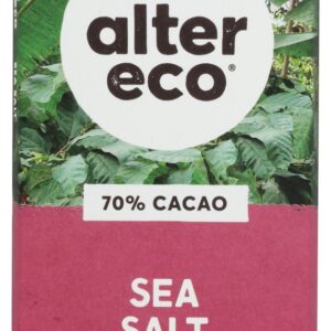 ALTER ECO: Chocolate Organic Deep Dark Sea Salt, 2.82 oz