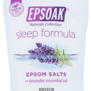 EPSOAK: Sleep Formula Epsom Salts Bath Salt, 2 lb