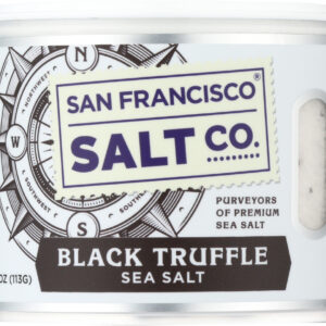 SAN FRANCISCO SALT CO: Sea Salt Black Truffle, 4 oz