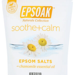 EPSOAK: Soothe Plus Calm Epsom Salts Bath Salt, 2 lb