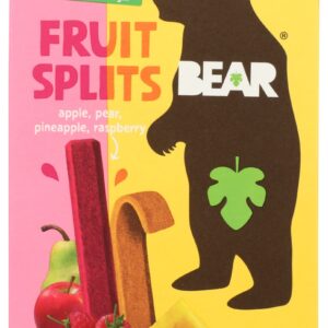 BEAR YOYO: Fruit Splits Apple Pear Pineapple Raspberry, 3.5 oz