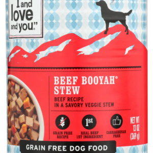 I&LOVE&YOU: Dog Food Can Beef Booyah Stew, 13 oz