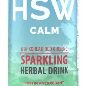 HSW: Calm Unsweetened Sparkling Herbal Drink, 12 fo