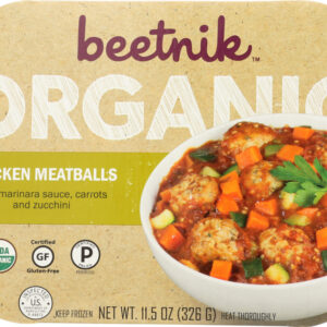BEETNIK: Organic Chicken Meatballs, 11.5 oz