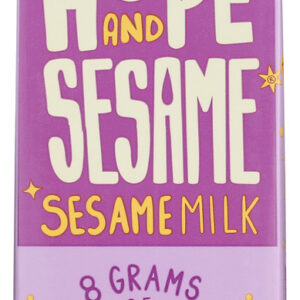 HOPE AND SESAME: Milk Vanilla Sesame, 32 oz