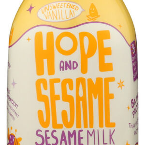 HOPE AND SESAME: Milk Sesame Unswt Vanilla, 48 fo
