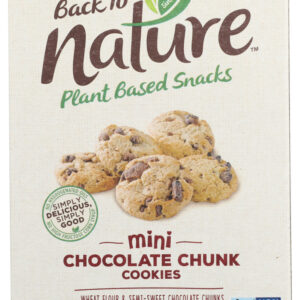BACK TO NATURE: Cookie Mini Choc Chnk, 6 oz