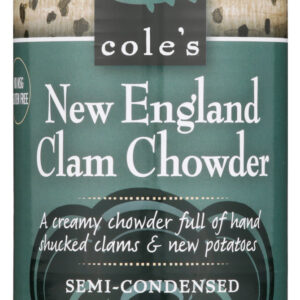 COLES: New England Clam Chowder Soup, 15 oz