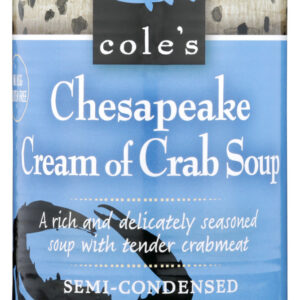 COLES: Chesapeake Cream Of Crab Soup, 15 oz