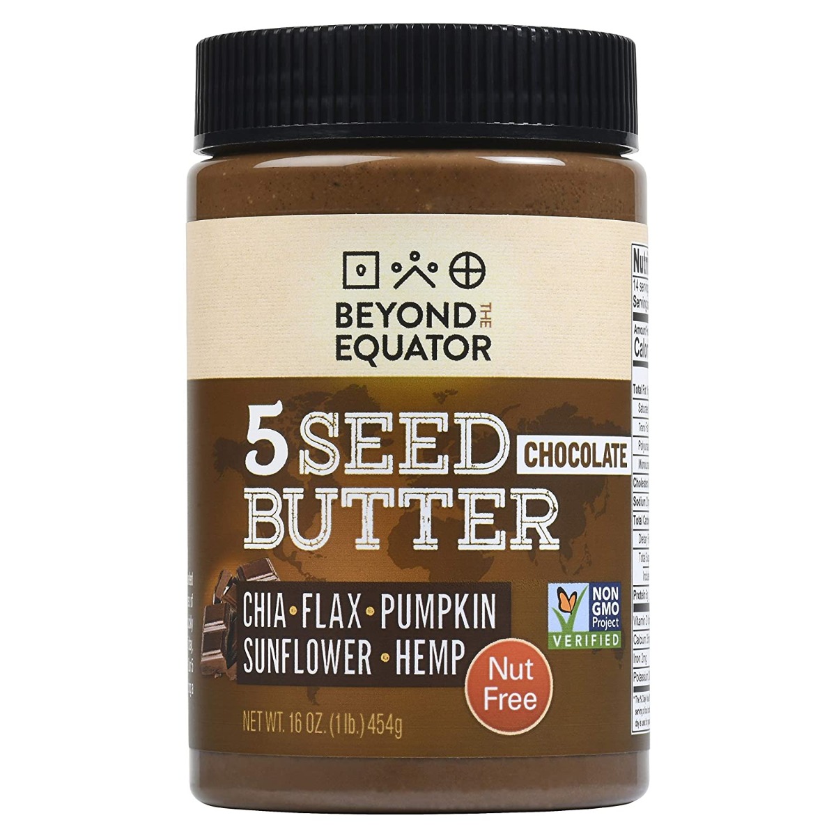 BEYOND THE EQUATOR: Butter 5 Seed Chocolate, 16 oz