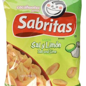GAMESA: Sabritas Pnut Salt&Lime, 7 oz