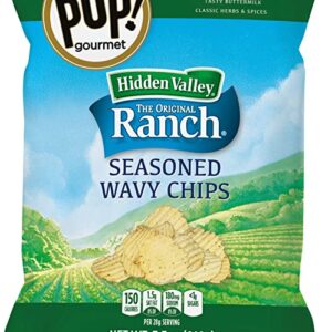 POP GOURMET: Chip Hidden Val Ranch, 7.5 oz