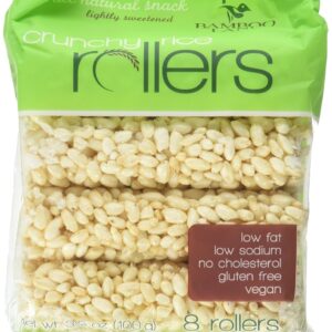 BAMBOO LANE: Crunchy Rice Rollers Lightly Sweetened, 3.5 oz