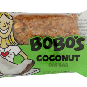BOBOS OAT BARS: All Natural Bar Coconut, 3 Oz