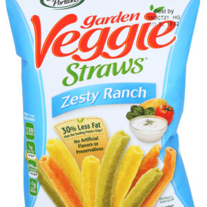 SENSIBLE PORTIONS: Zesty Ranch Veggie Straws, 1 oz